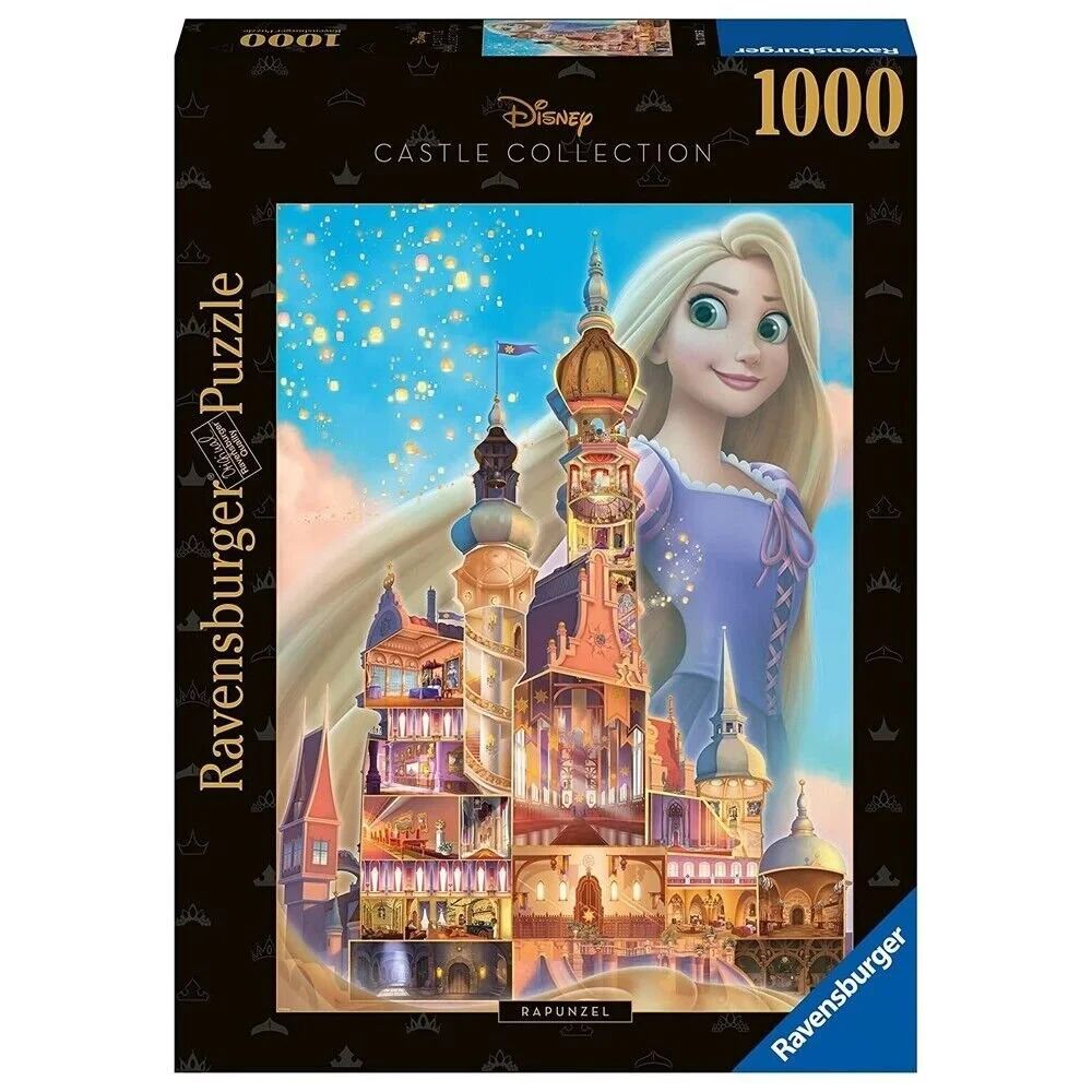 Ravensburger - Disney Castles: Rapunzel Puzzle 1000 Pieces