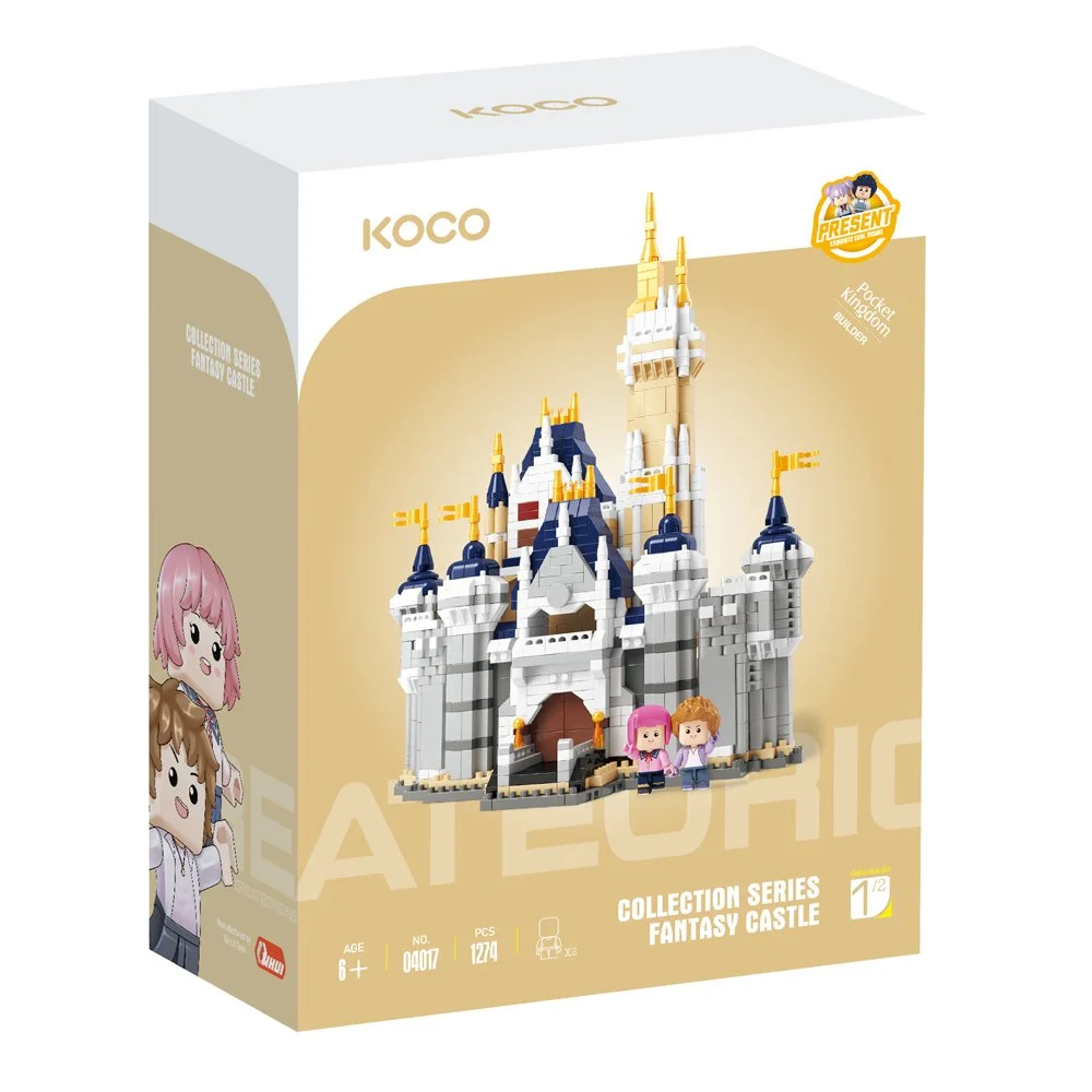 Koco Mini Bricks - Collection Series - Fantasty Castle 1274pc