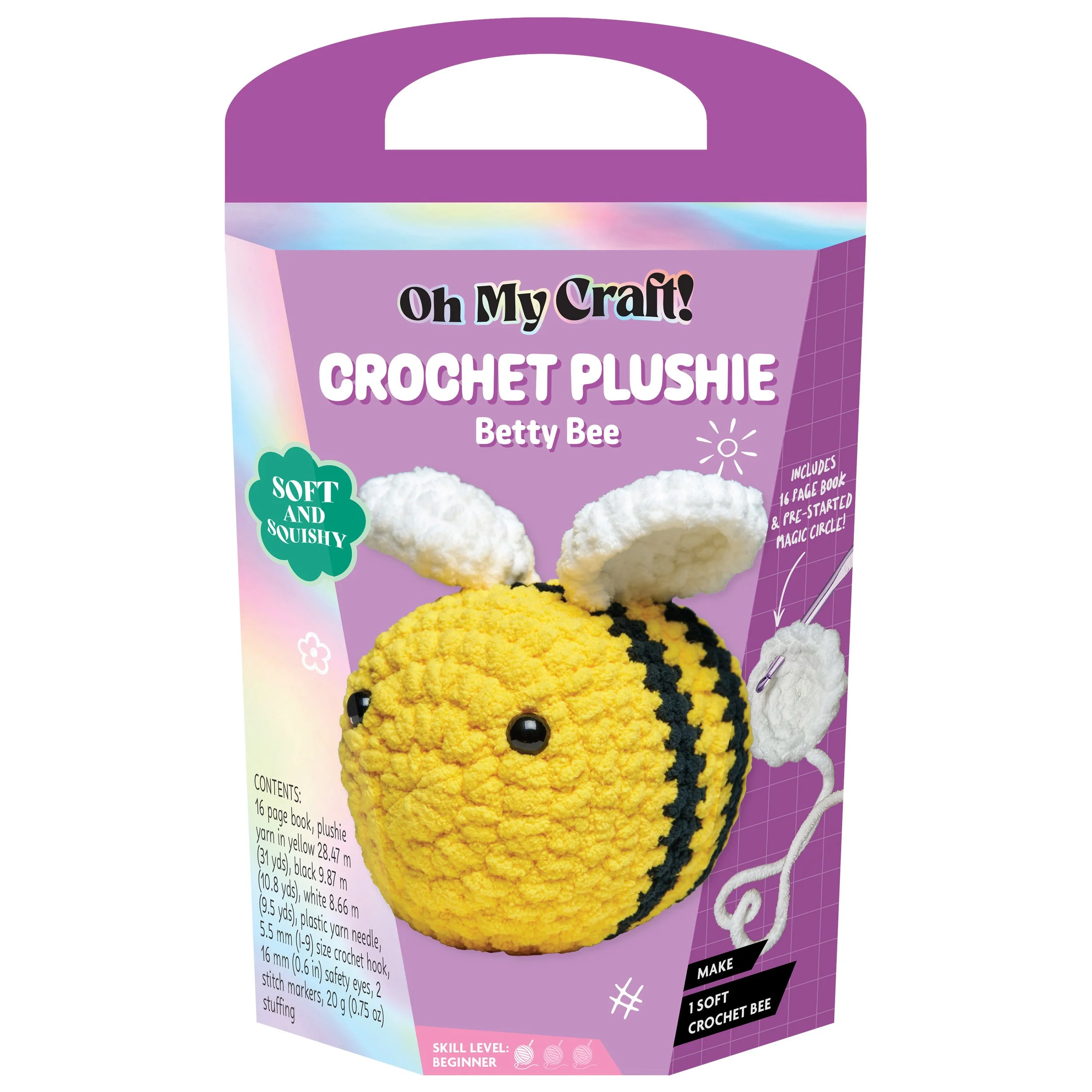 OMC! Crochet Plushie Betty Bee