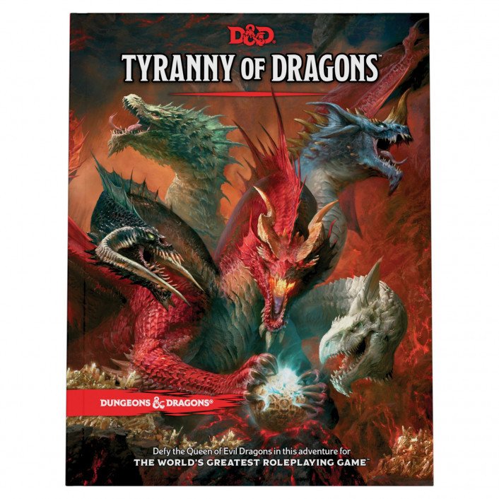 D&D Dungeons & Dragons Tyranny of Dragons Hardcover