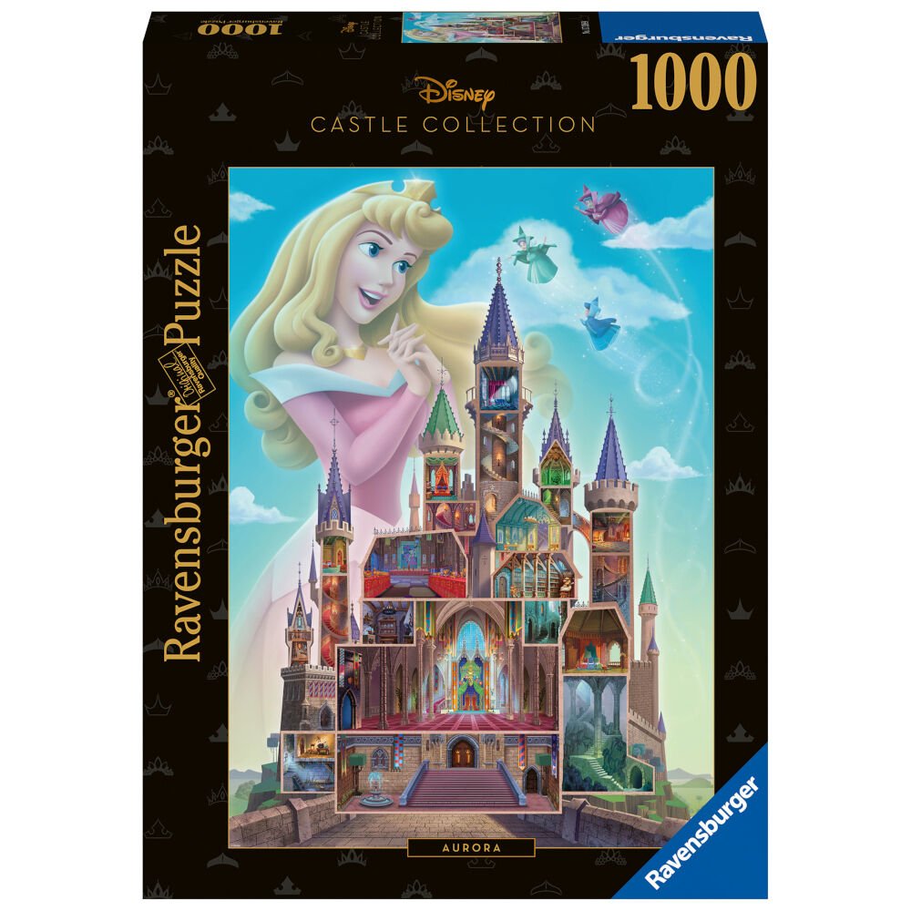 Ravensburger - Disney Castles: Aurora Puzzle 1000 Pieces