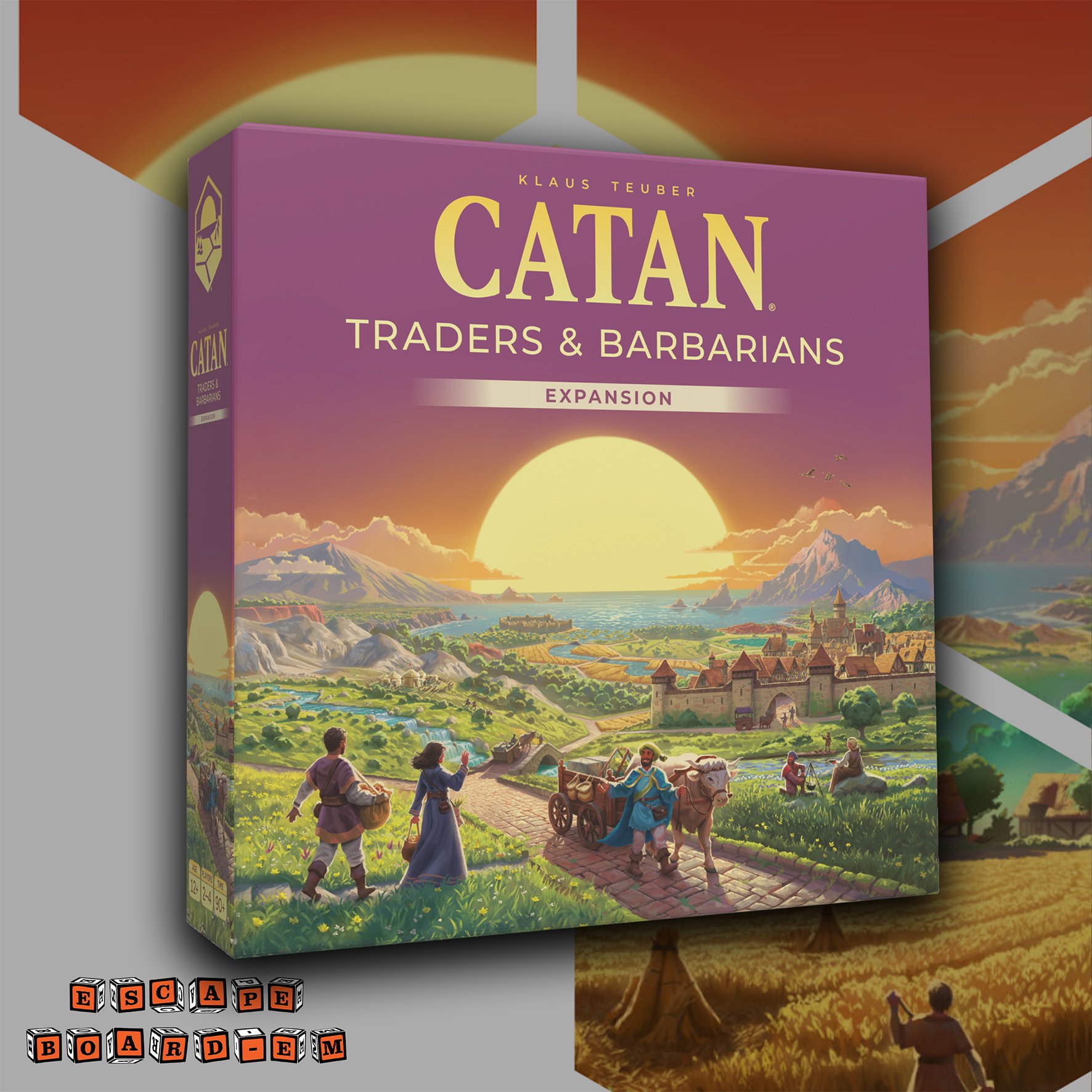 CATAN (6th Edition) - Traders and Barbarians Expansion