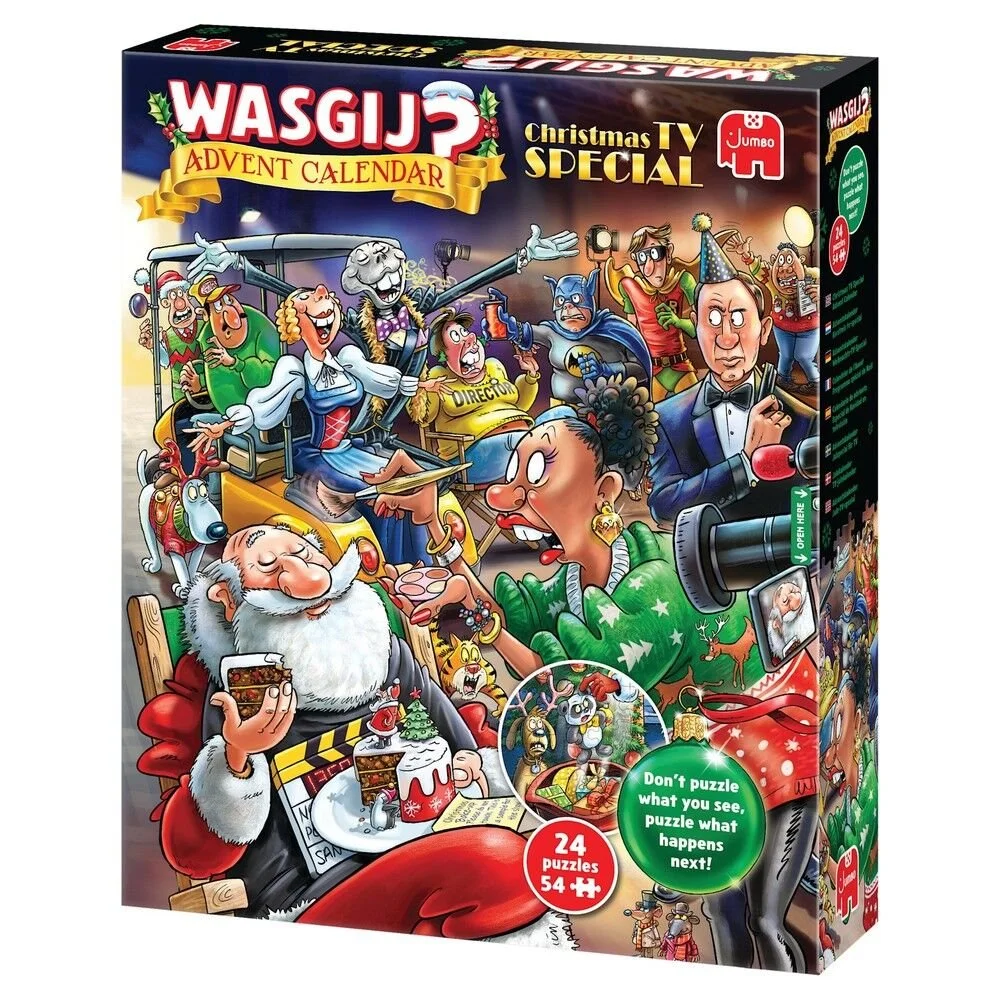 Wasgij Advent Calendar 2026 - Christmas TV Special