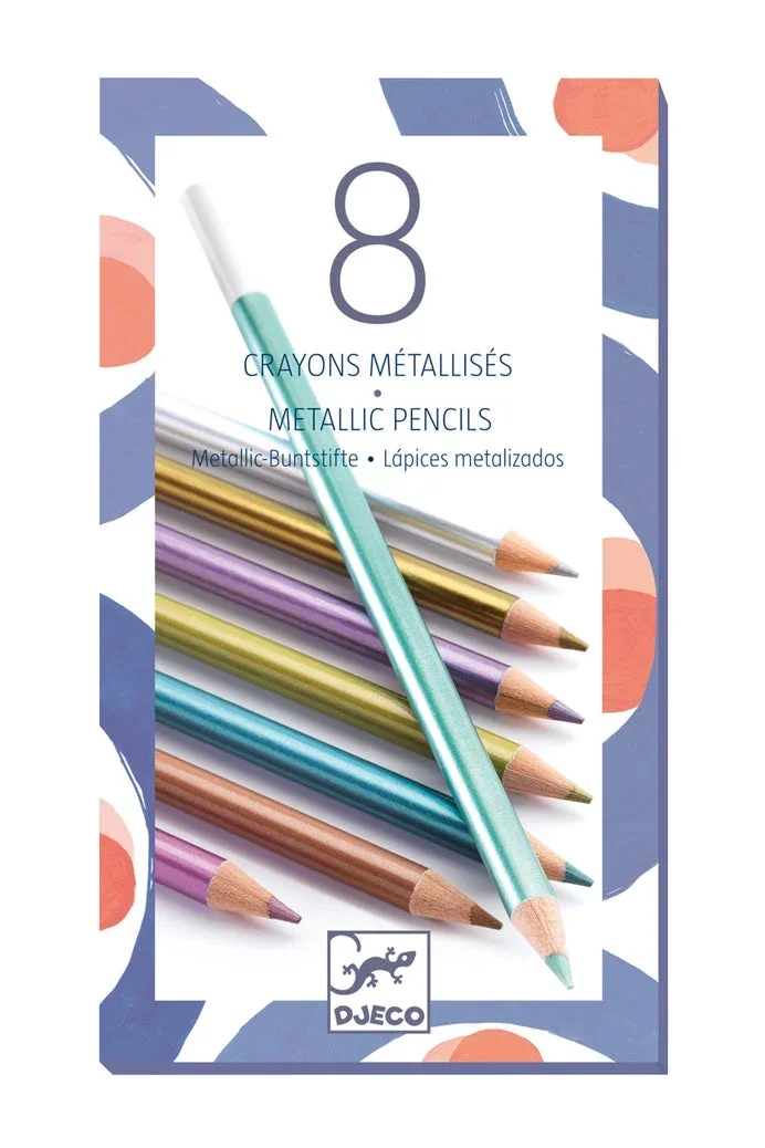 Metallic Pencils 8 pack