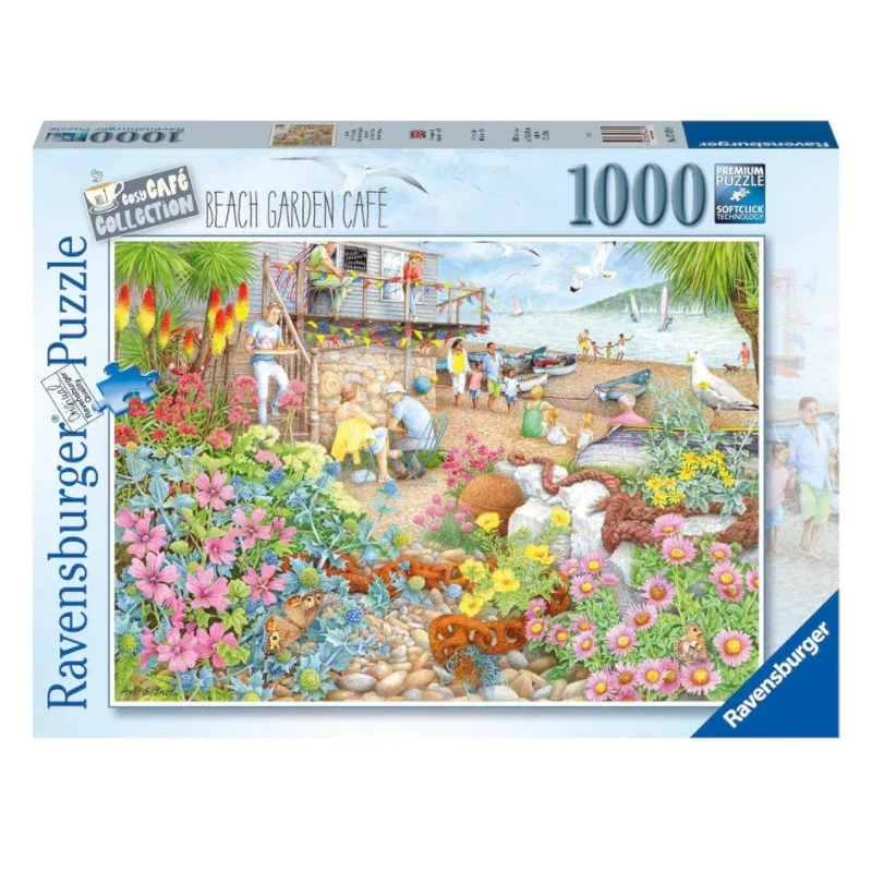 Ravensburger - Beach Garden Cafe Puzzle 1000 Pieces