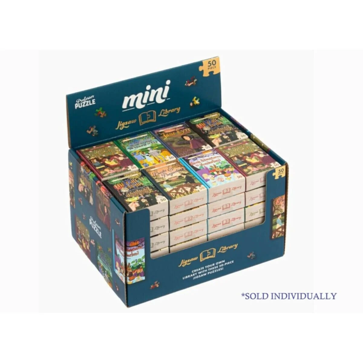 Puzzle - Professor Puzzle Mini Jigsaw Library