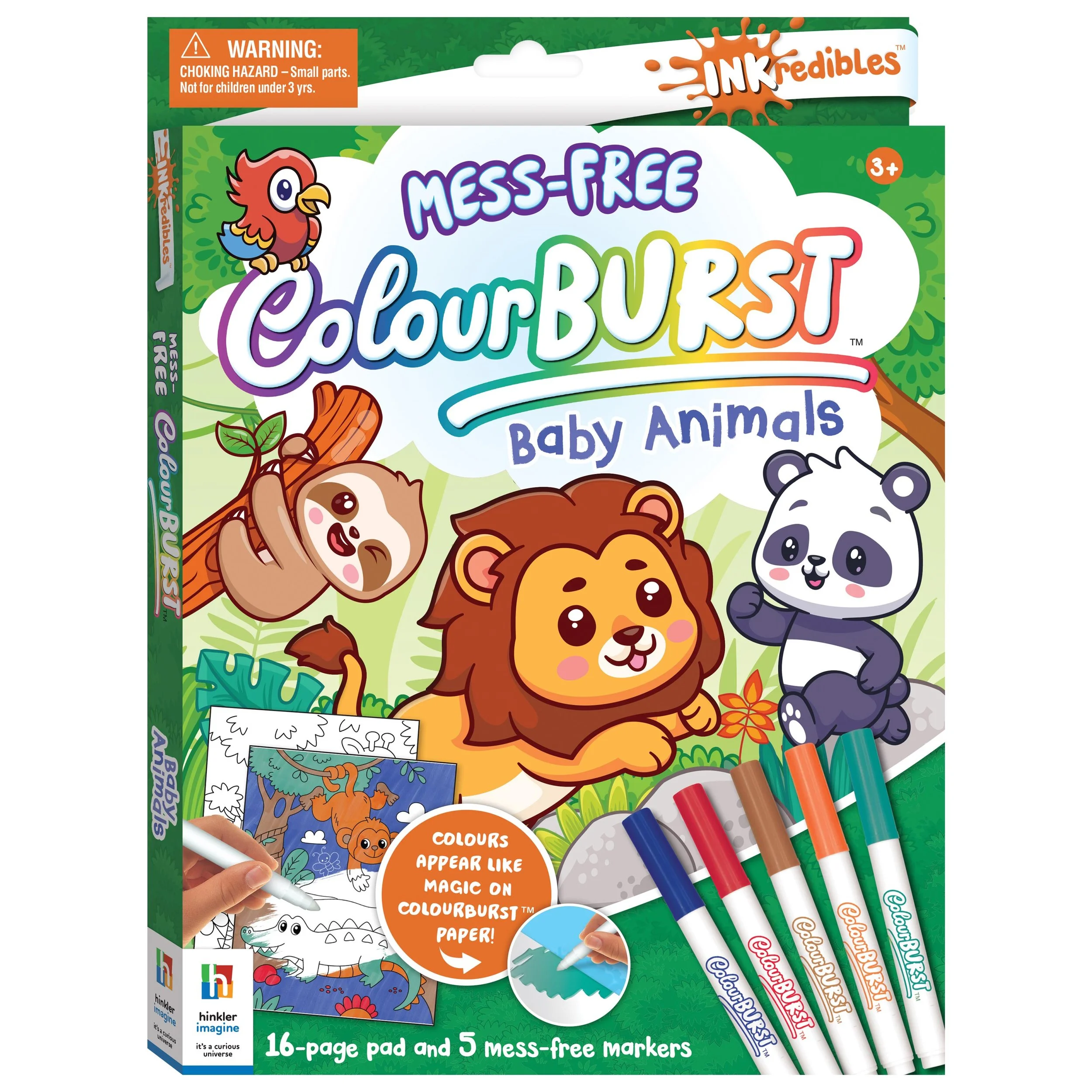 Inkredibles Colour Burst Baby Animals