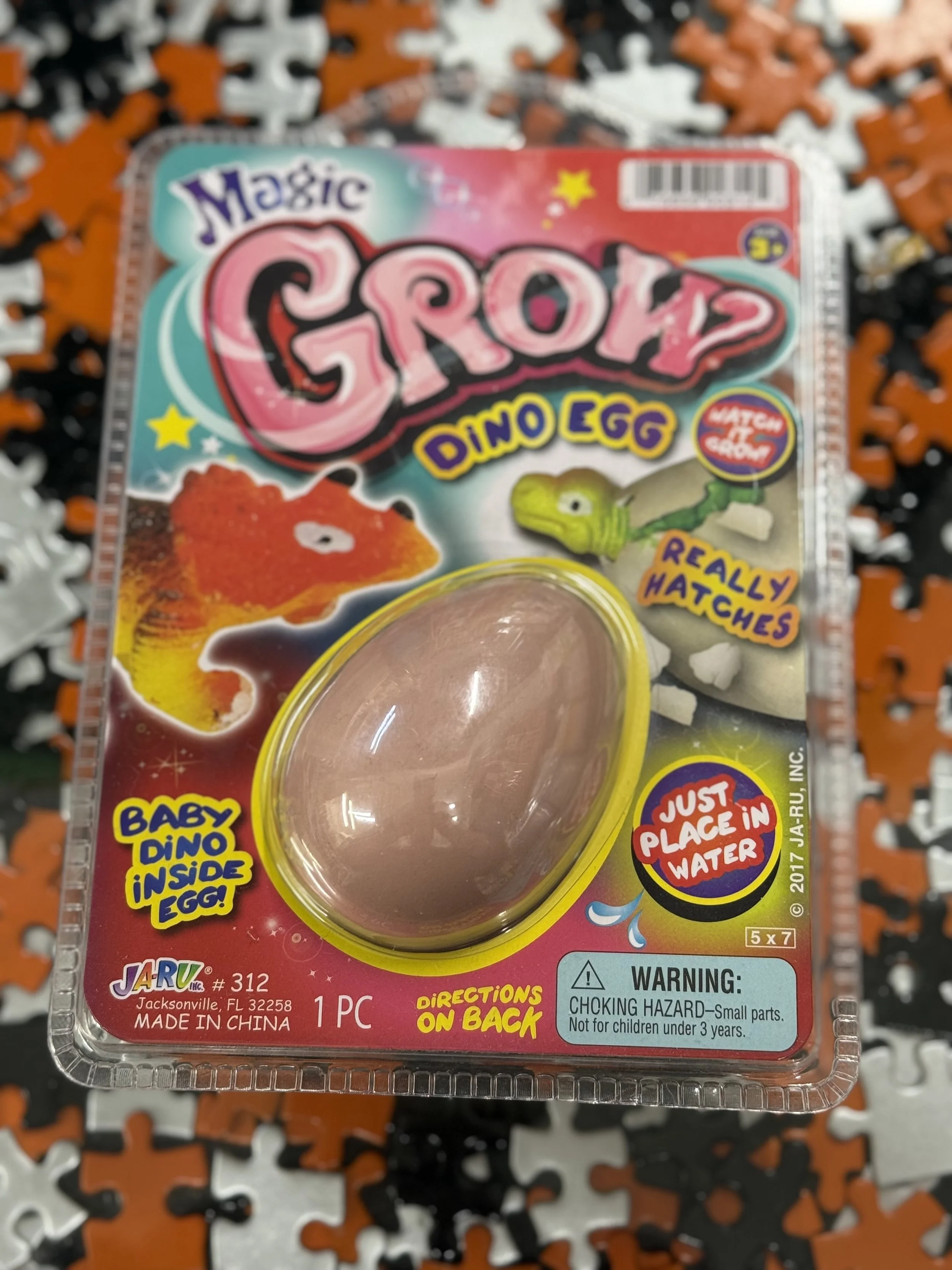 Magic Grow Dino Egg