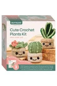 Craft Maker Cute Crochet Plants