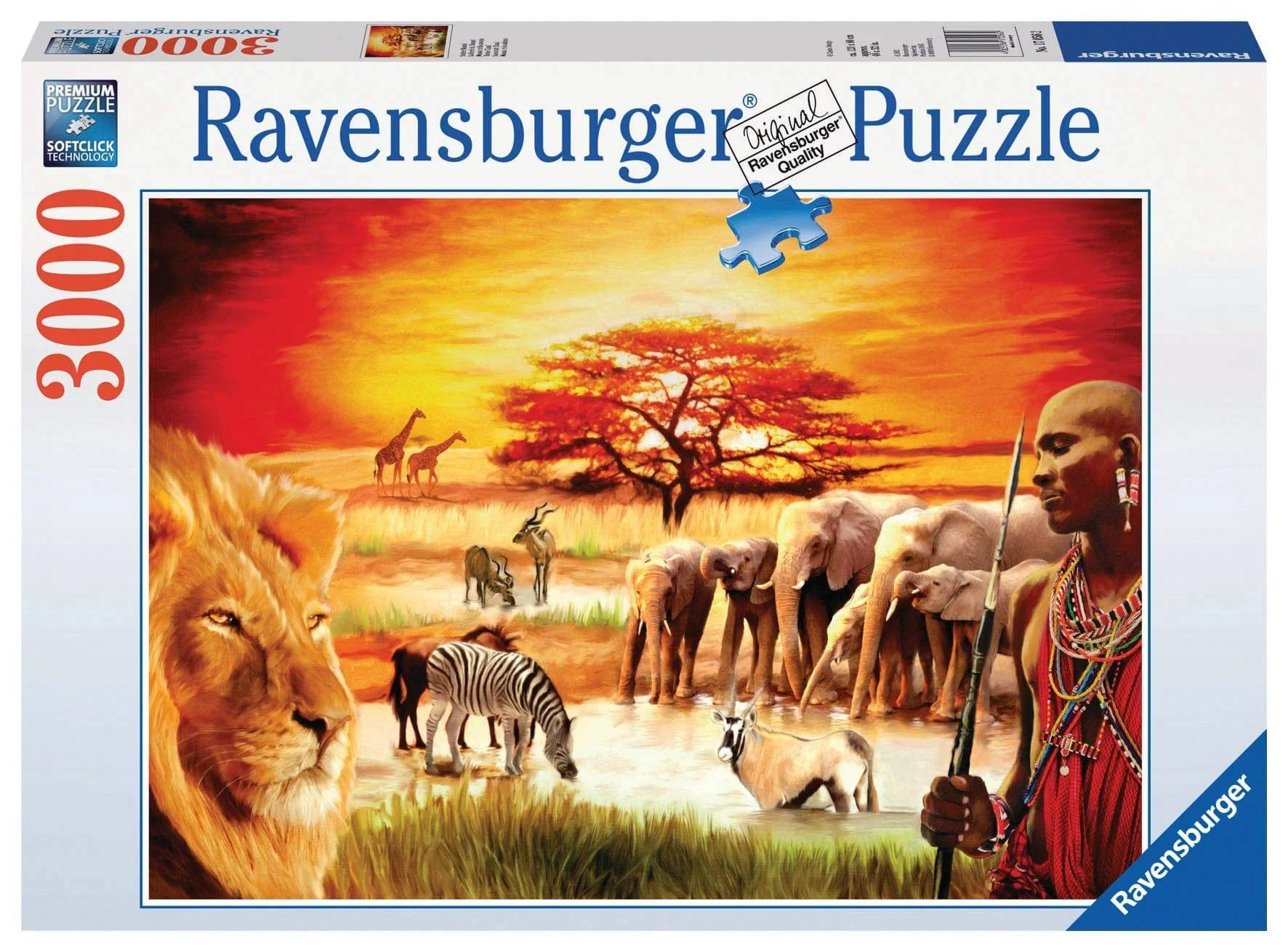 Ravensburger - Proud Maasai Puzzle 3000 Pieces