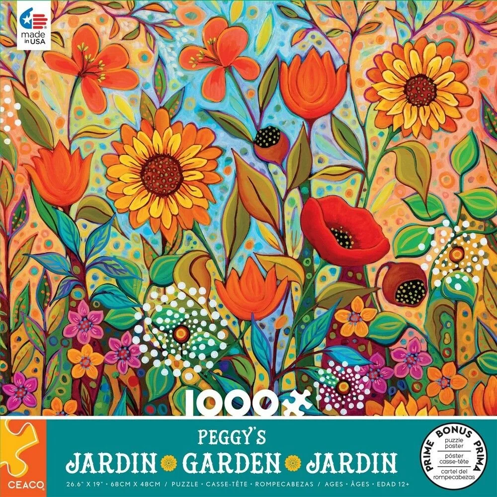 Ceaco - Peggy's Garden Morning Joy 1000 Piece Jigsaw