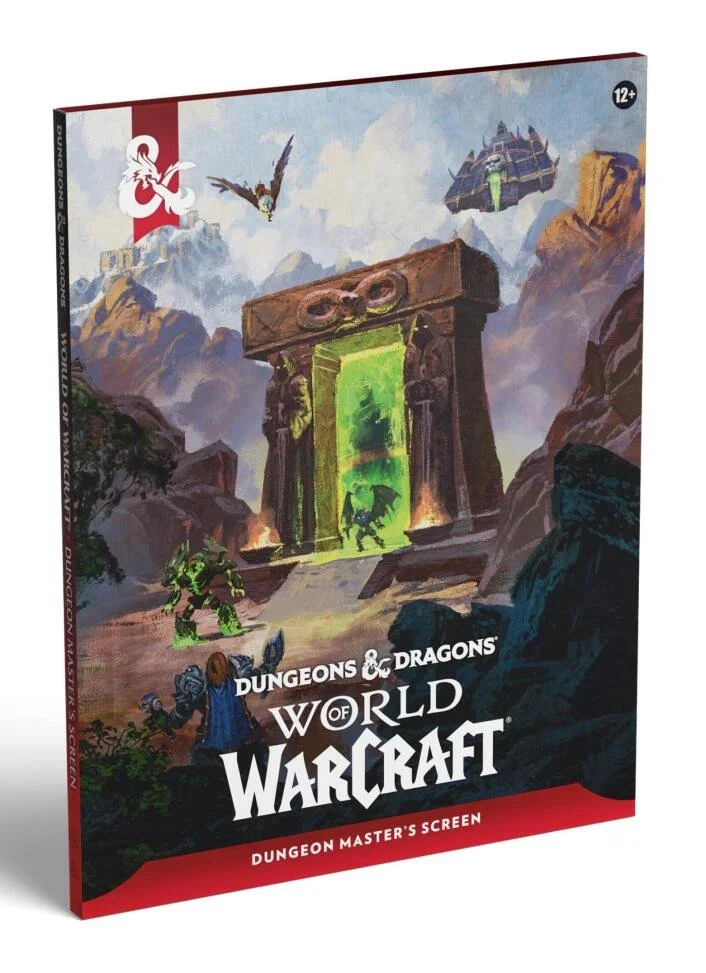 PREORDER - D&D Dungeons & Dragons World of Warcraft Dungeons Masters Screen