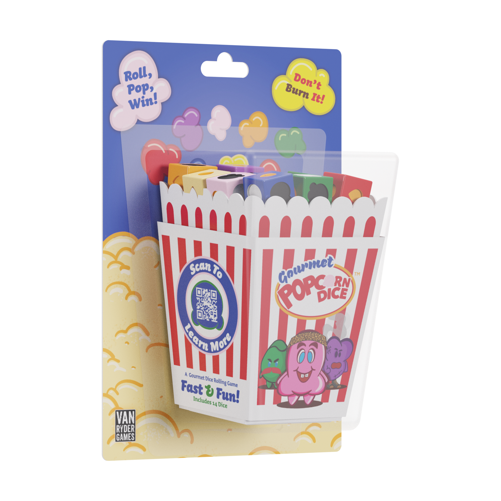 Gourmet Popcorn Dice