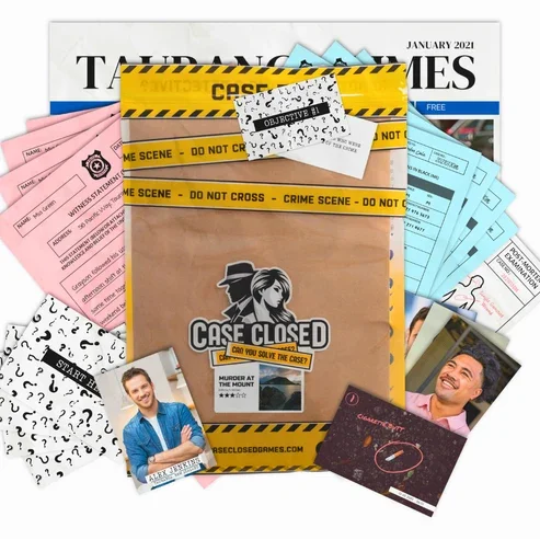 Case Closed - Murder at the Mount - Contents