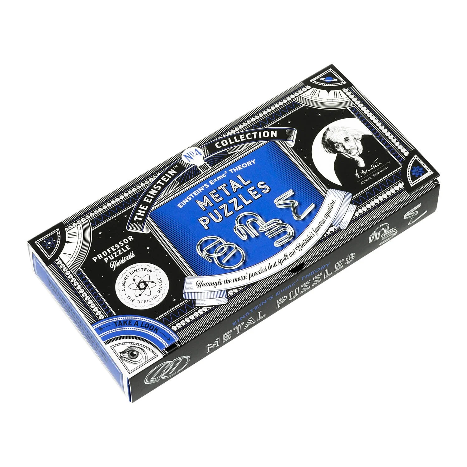 Professor Puzzle E=MC2 Metal Puzzles