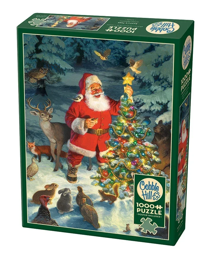 Cobble Hill Santa's Tree 1000PCS