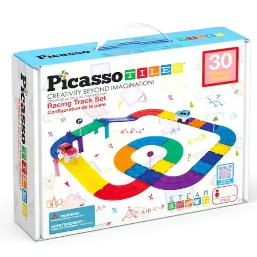 PicassoTiles Racing Track 30pc Set