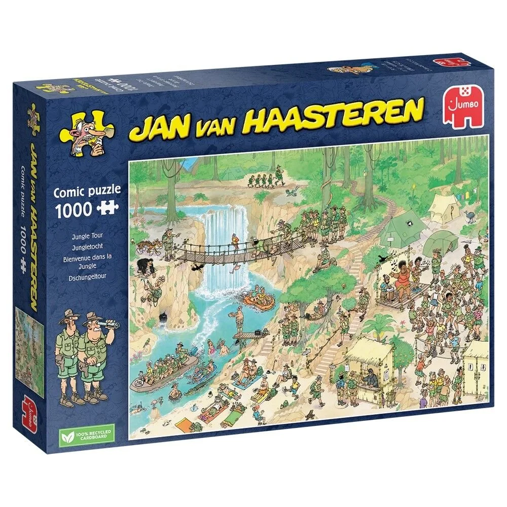 Puzzle - Jumbo Jan van Haasteren - Jungle Tour 1000Pc