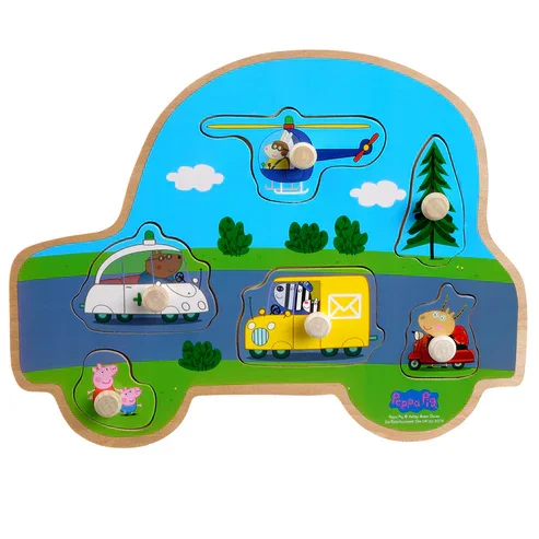 Peppa Pig - Wooden Puzzle - Transport