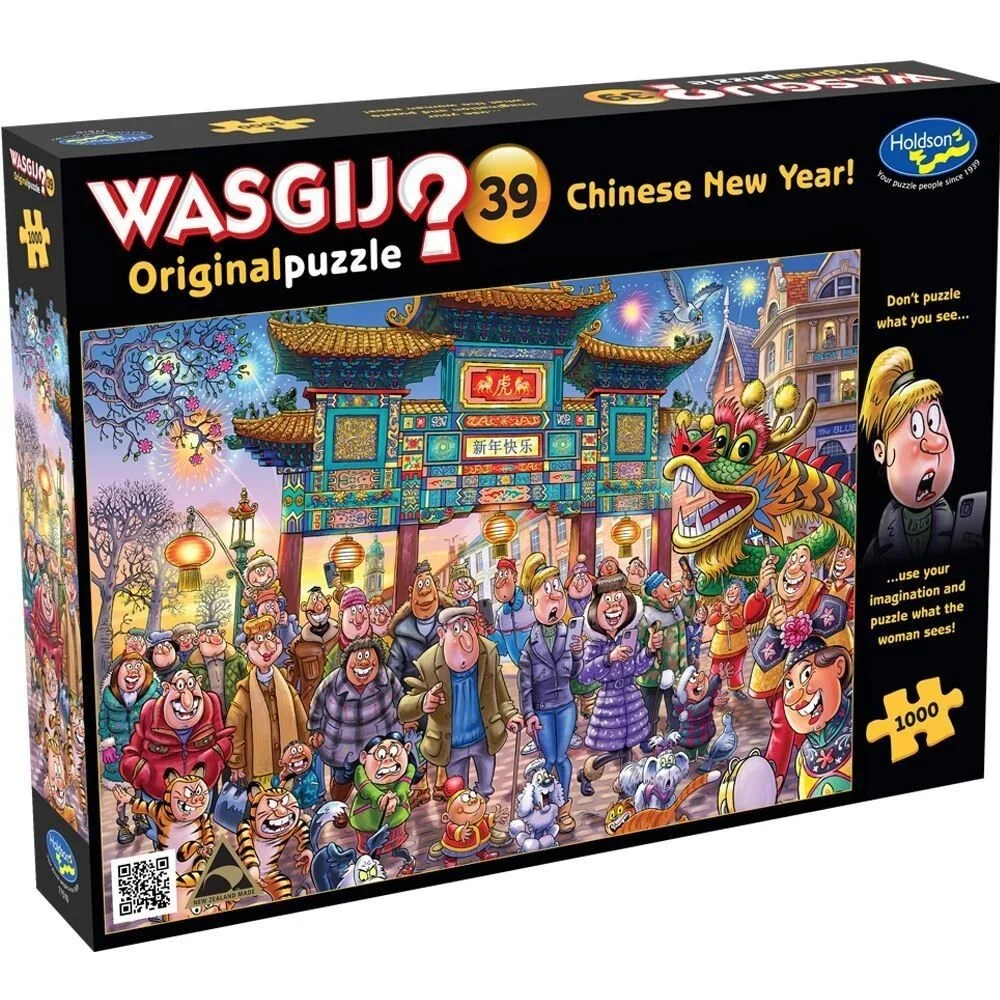 Wasgij Original 39 1000 Piece Puzzle - Chinese New Year!