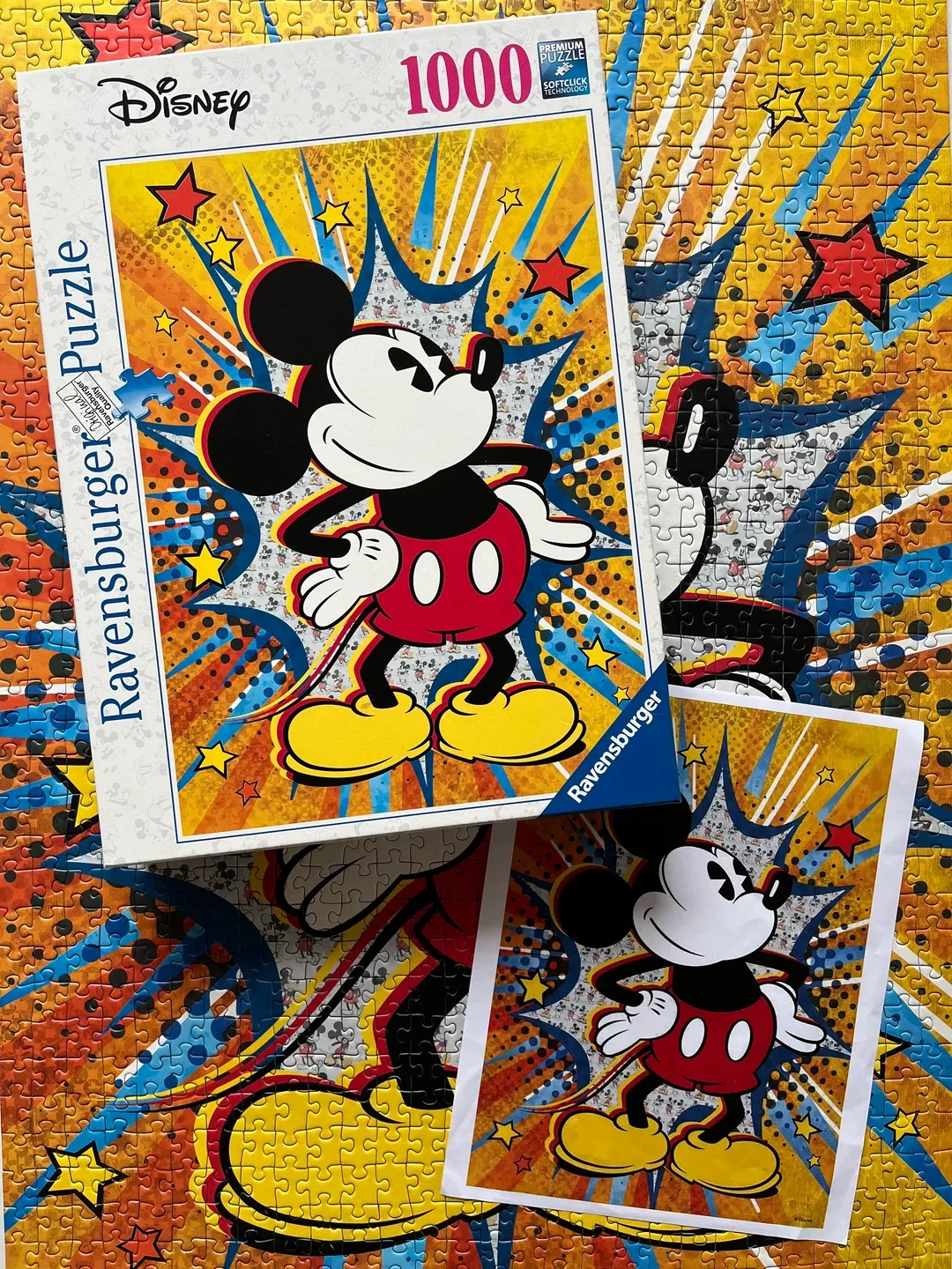 Ravensburger - Disney Retro Mickey Puzzle 1000 Pieces