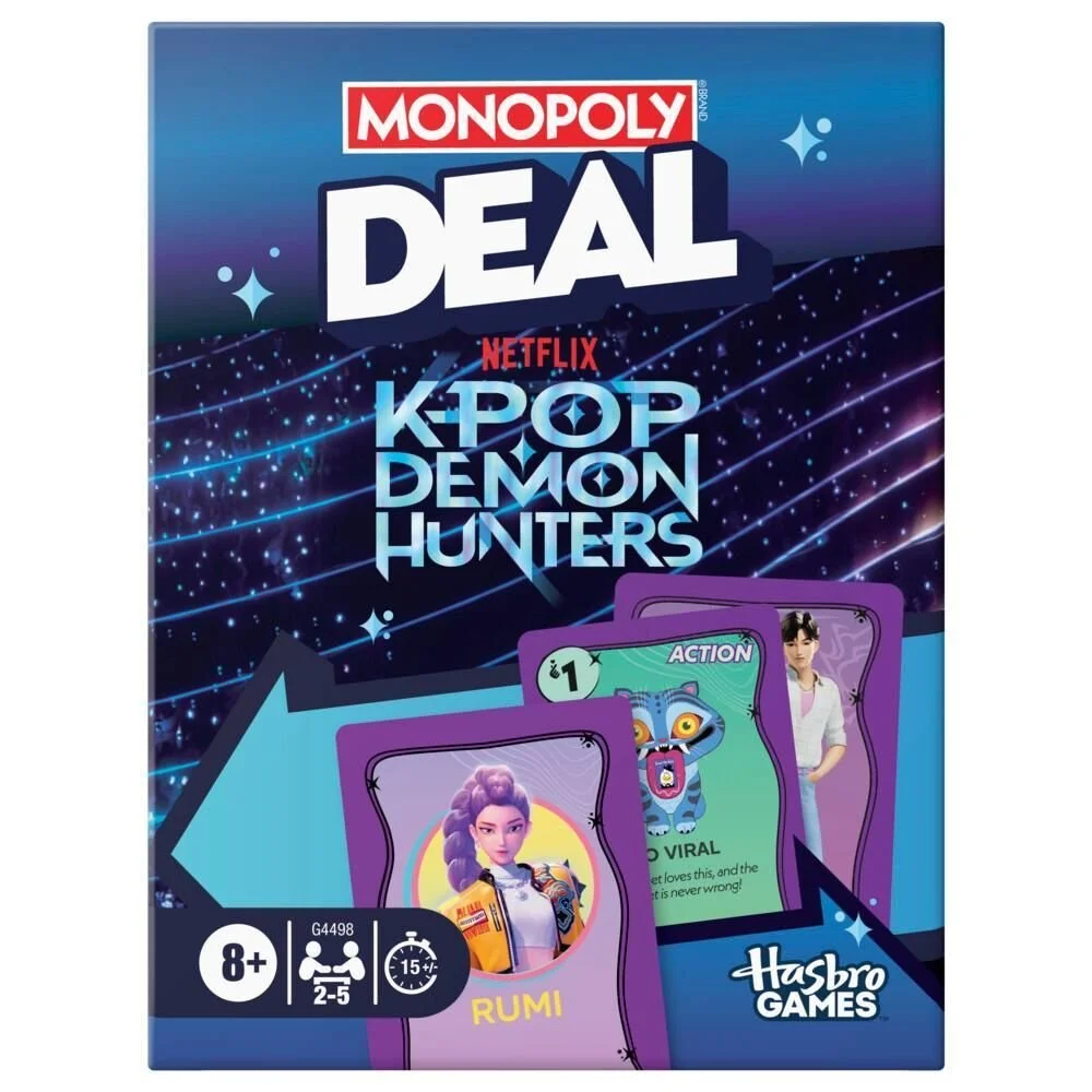 Monopoly Deal K-Pop Demon Hunters