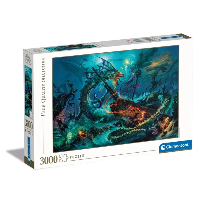 Clementoni The Underwater Battle Puzzle 3000 piece