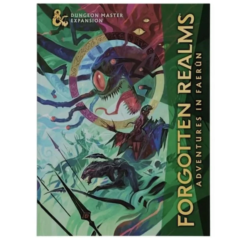 D&D Dungeons & Dragons Forgotten Realms Adventures in Faerun Hardcover Alternative Cover