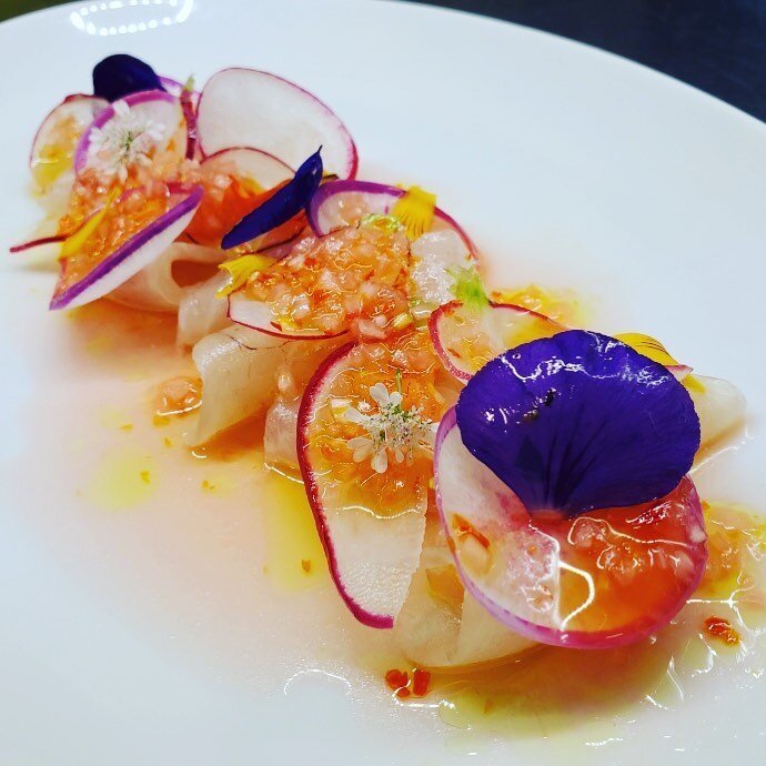 Hamachi Crudo