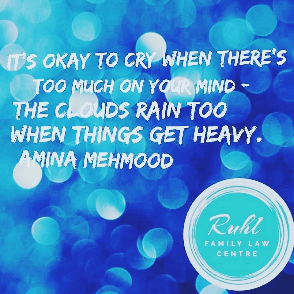 Motivational Monday! This quote seems appropriate, particularly in light of R U OK day last week. It is okay not to be okay. Sometimes we must let it all out so we can start again. #ruhlfamilylaw #familylawyers #motivationalmonday #mondaymotivation #