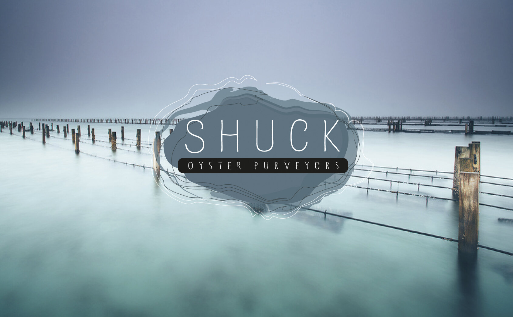 Shuck Oyster Purveyors | Logo and branding
