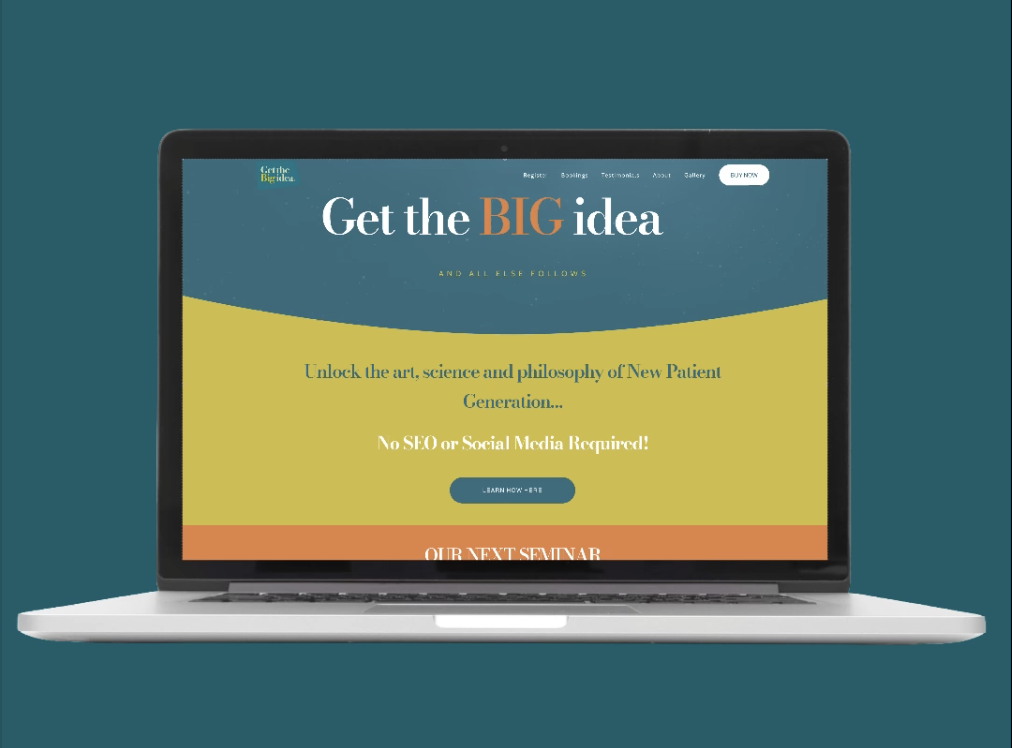 Get the Big Idea | Logo, brand, website, video, flyers