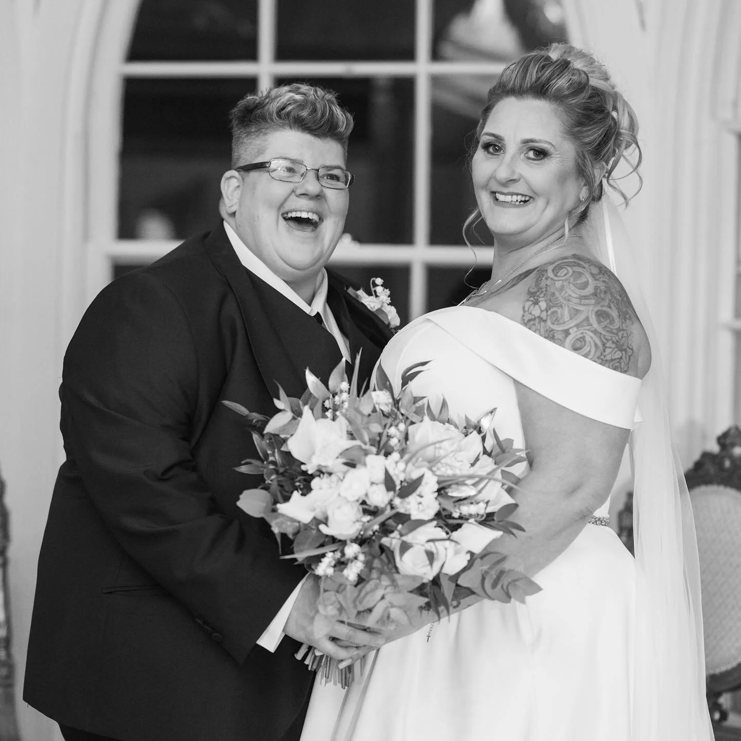 Donna and Ruth&rsquo;s wedding at Warwick House was pure magic ✨ Surrounded by love and laughter, every moment shows the joy that was so special on the day. Having worked with both ladies at @warwick_house , it was an honour to be chosen to capture t