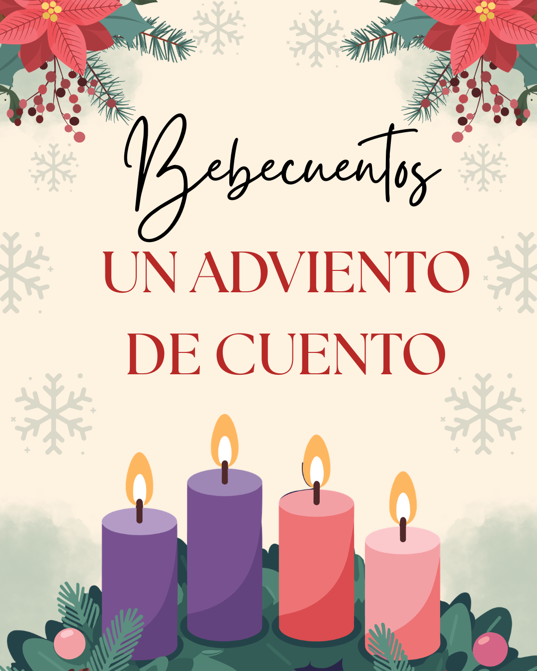 BEBECUENTOS para familias con bebés de 18 a 36 meses. 