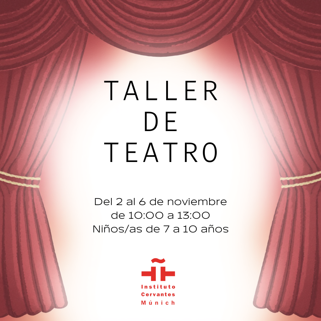 TALLER DE TEATRO en la vacaciones de otoño. Para niños/as de 7 a 10 años. 