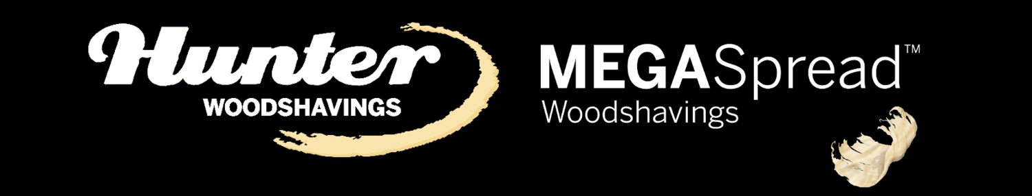 Hunter Woodshavings &amp; MEGASpread Woodshavings