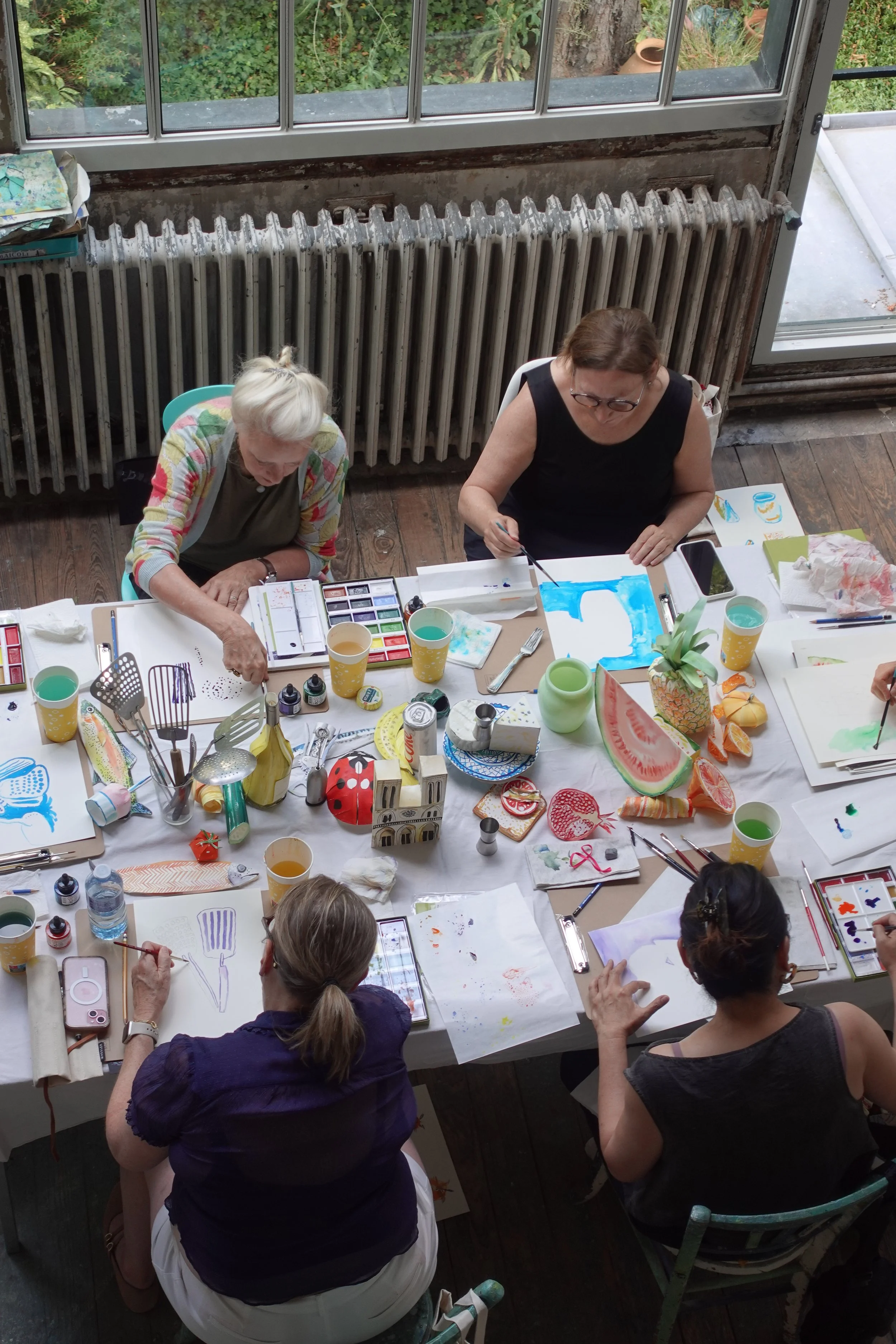 Paris Watercolor Retreat