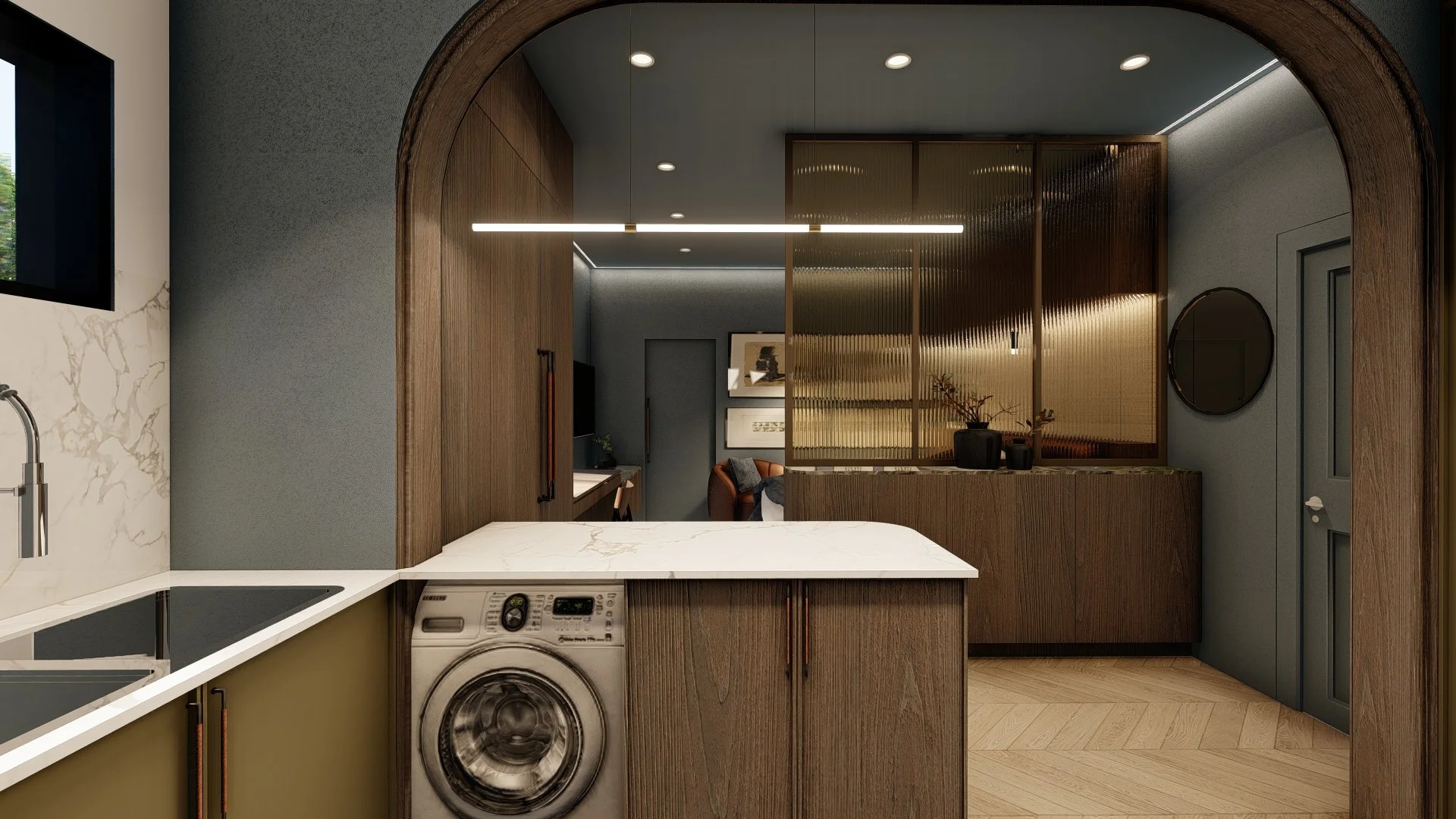 UNION APT OPT 1.1_KITCHEN - TO BEDROOM VIEW.jpg