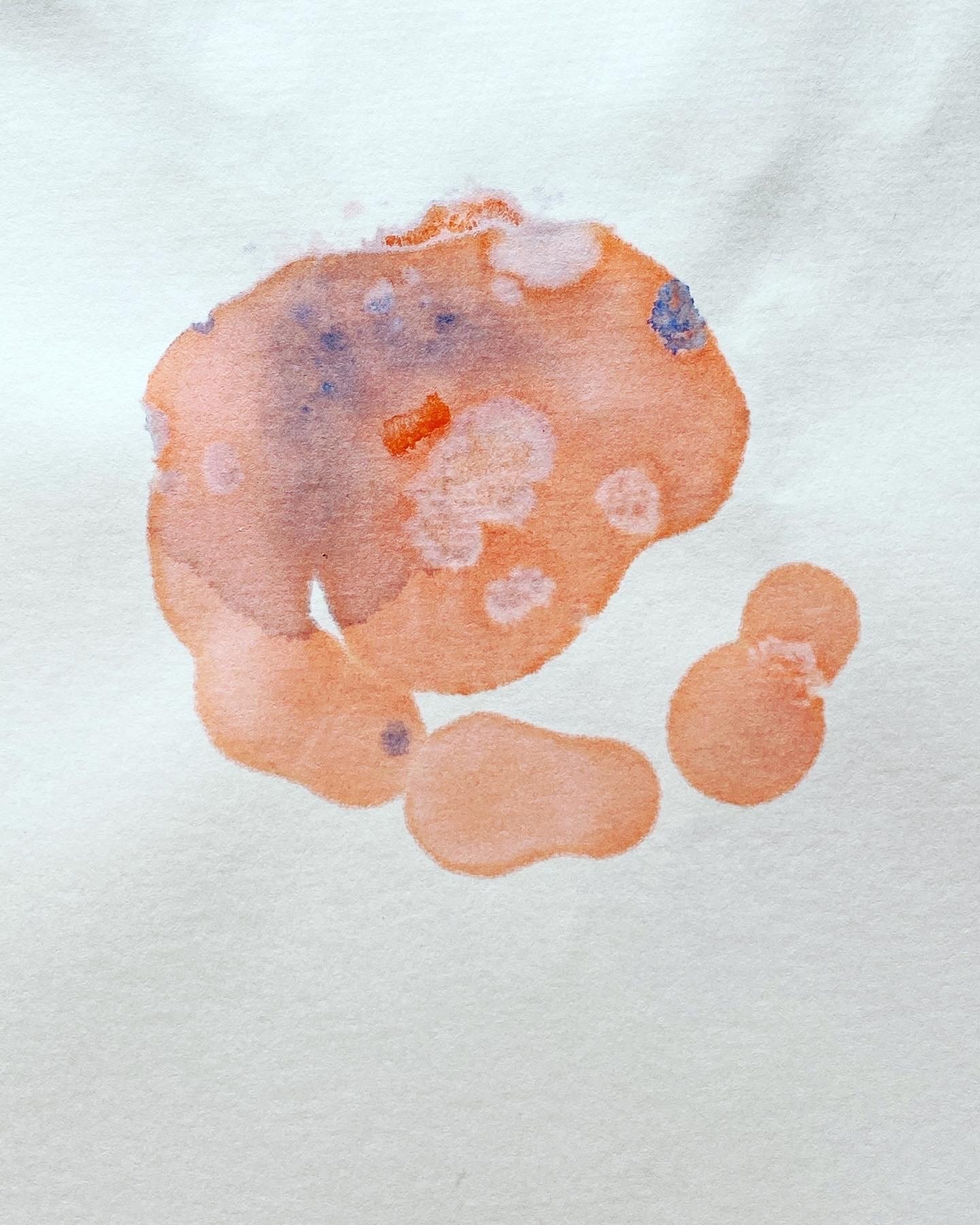 Untitled, 2019, ink and varnish on paper, 2011, 21 x 15 cm