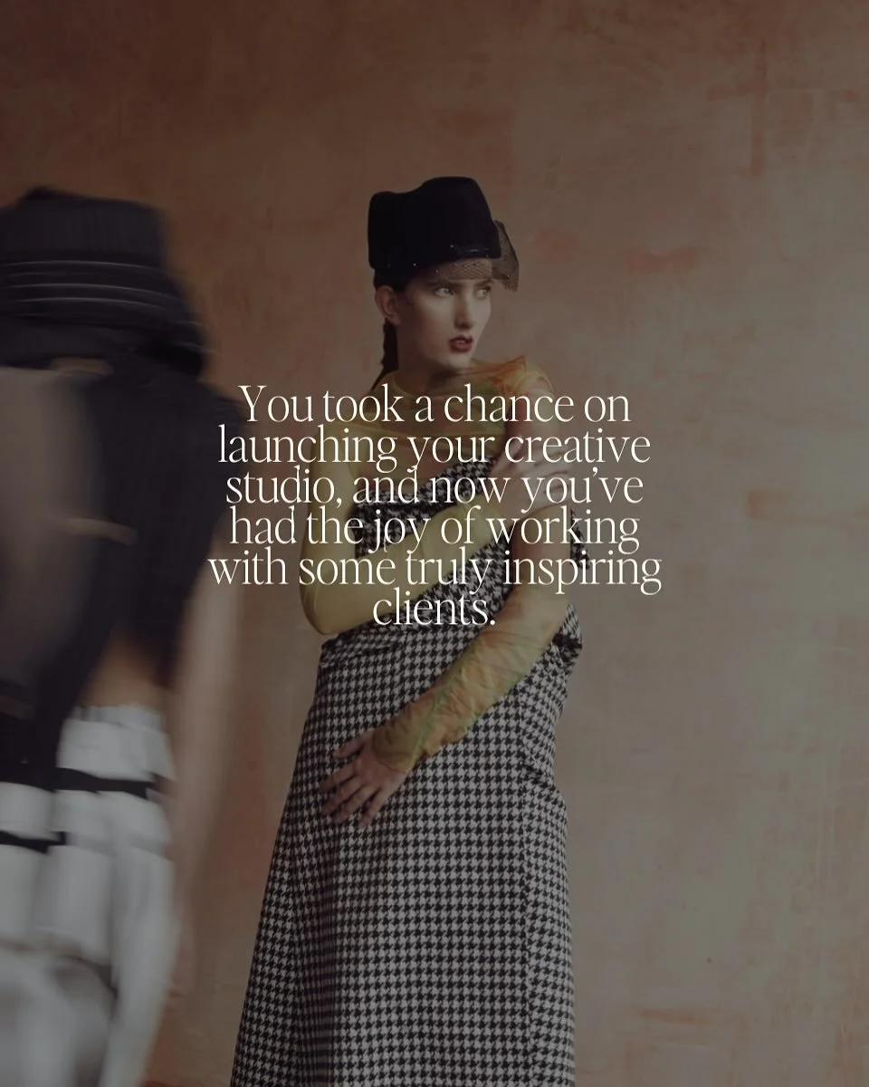 This resonates deeply because we’ve built more than just a design studio - we’ve created a comprehensive creative ecosystem. From brand strategy and visual identity to fashion photography, beauty shoots, web design, content creation, and