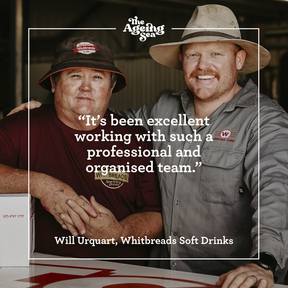 &ldquo;It&rsquo;s been excellent working with such a professional and organised team.&rdquo; ~ Will Urquart, Whitbreads Soft Drinks @whitbreads_softdrinks​​​​​​​​
​​​​​​​​
Build a ecommerce website with The Ageing Sea. Direct message, call 0422605067
