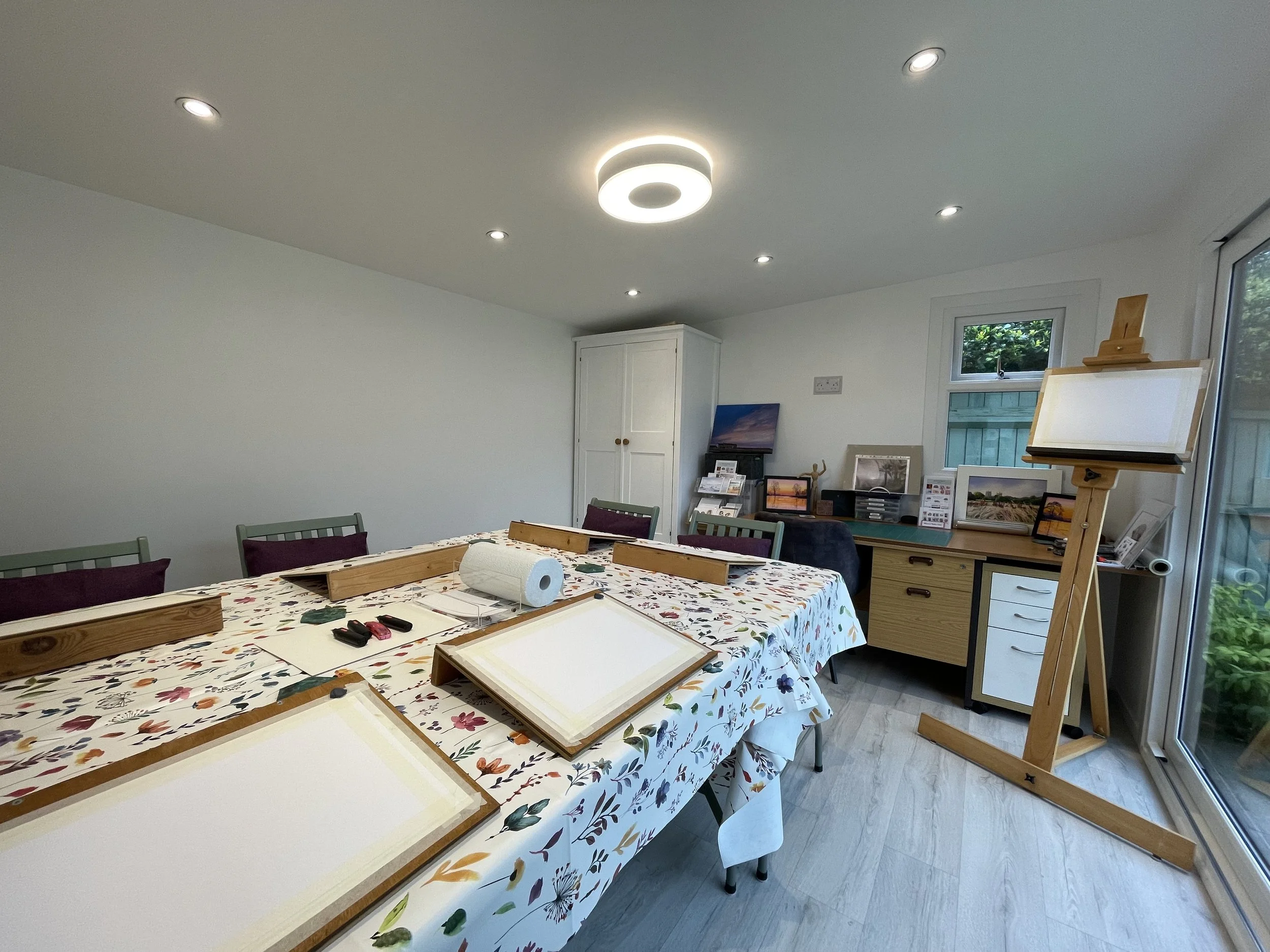 First Charlcoal Workshop in new Studio 2024