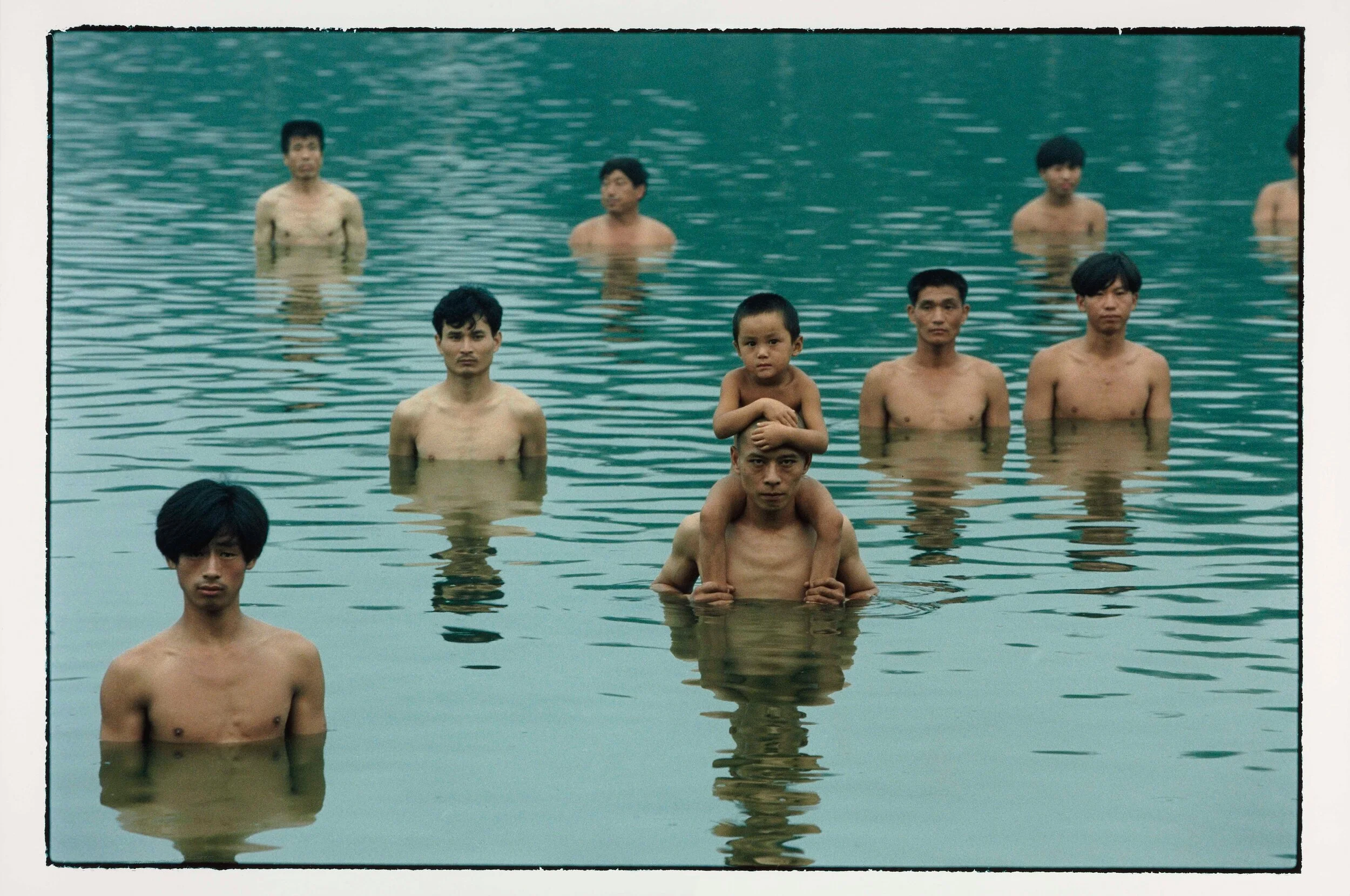 Zhang Huan, To Raise the Water Level in a Fish Pond (Close Up), 1997, dye coupler print, 83 x 117 cm approx. Purchased 2011. National Gallery of Canada, Ottawa. Courtesy Zhang Huan Studio. Photo: NGC