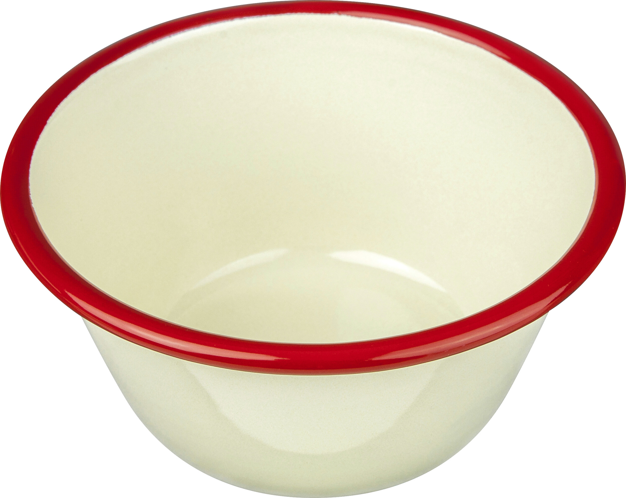 3 X Falcon Enamel Pudding Basin White 12cm Enamel Crockery Enamelware Enamel Cookware