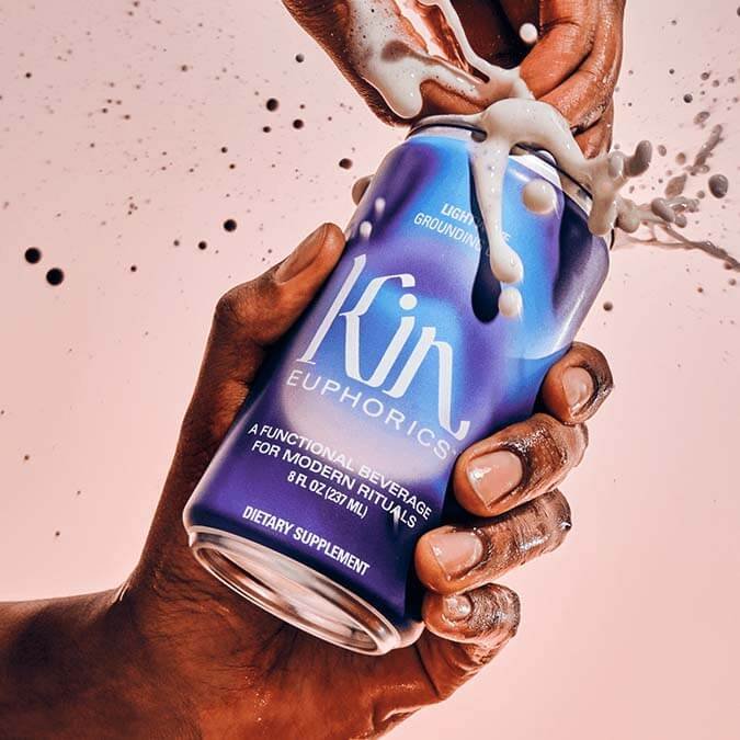 A can of Kin Euphorics Lightwave