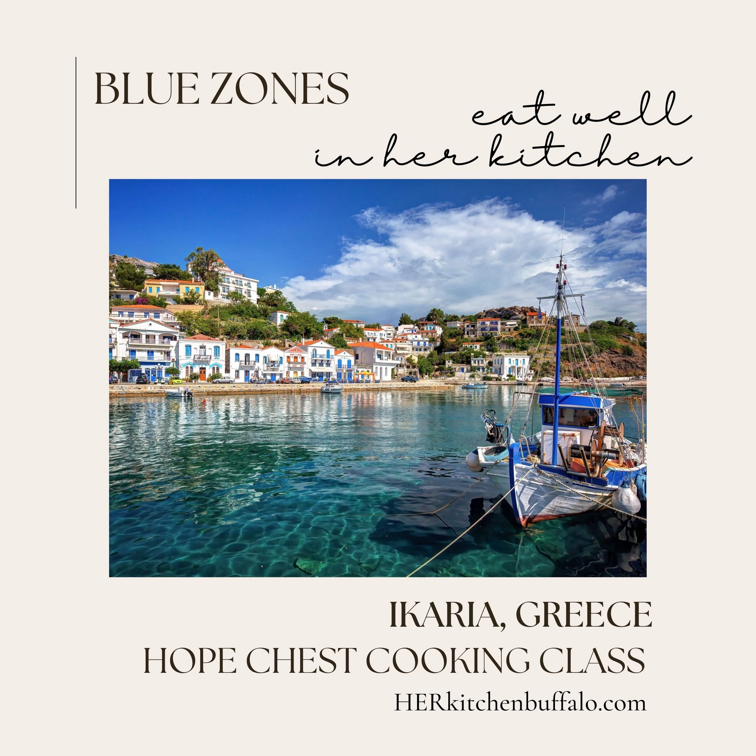 **FULL CLASS** The Blue Zones: Ikaria, Greece