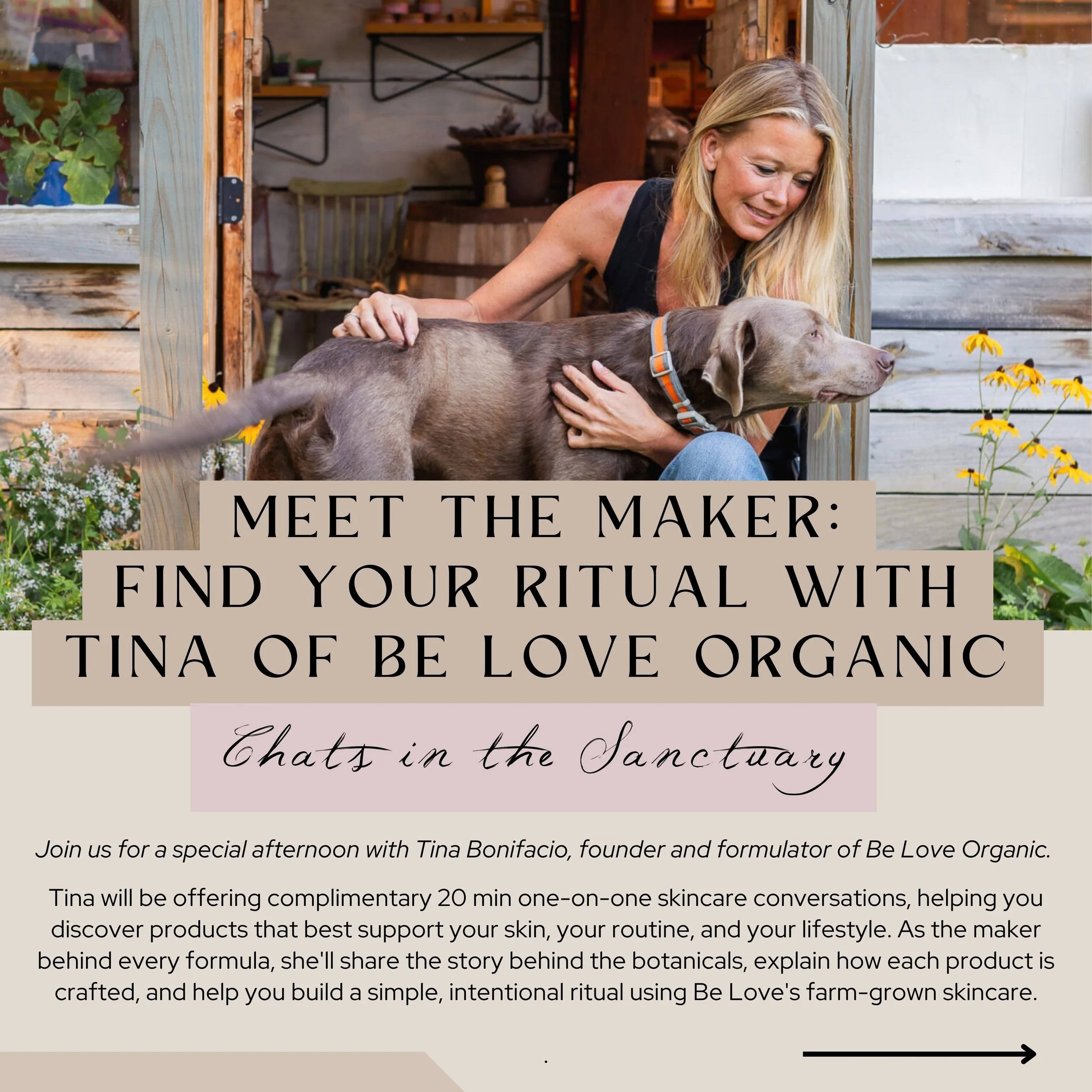 MEET THE MAKER: Find Your Ritual with Tina of Be Love Organic