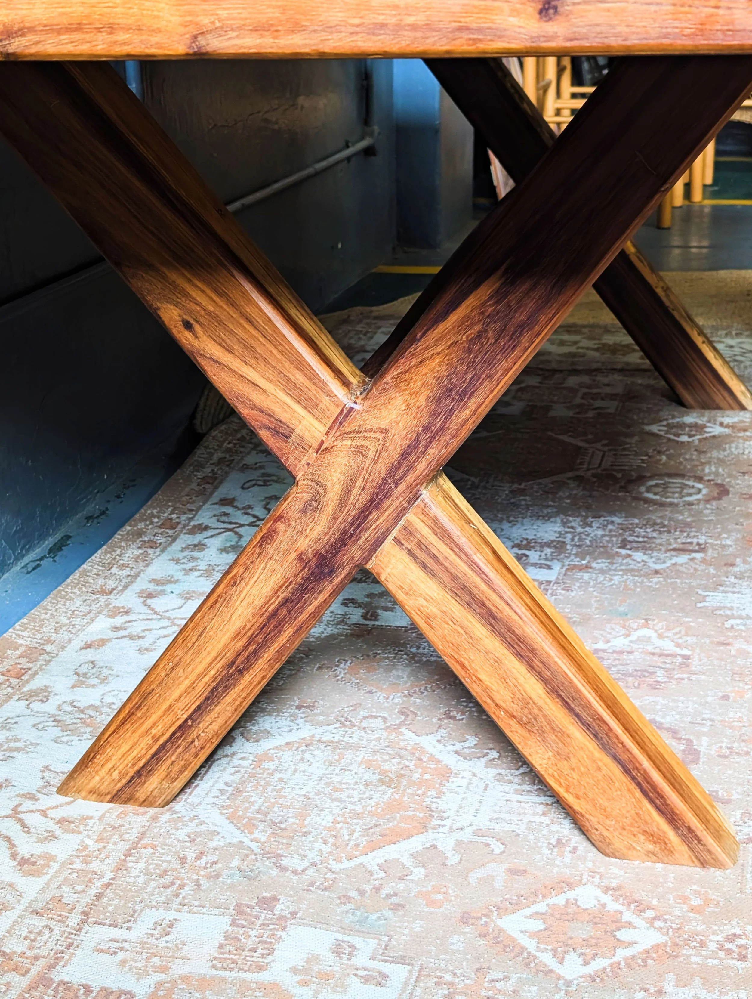 Wooden Table With Bench - 01.jpg