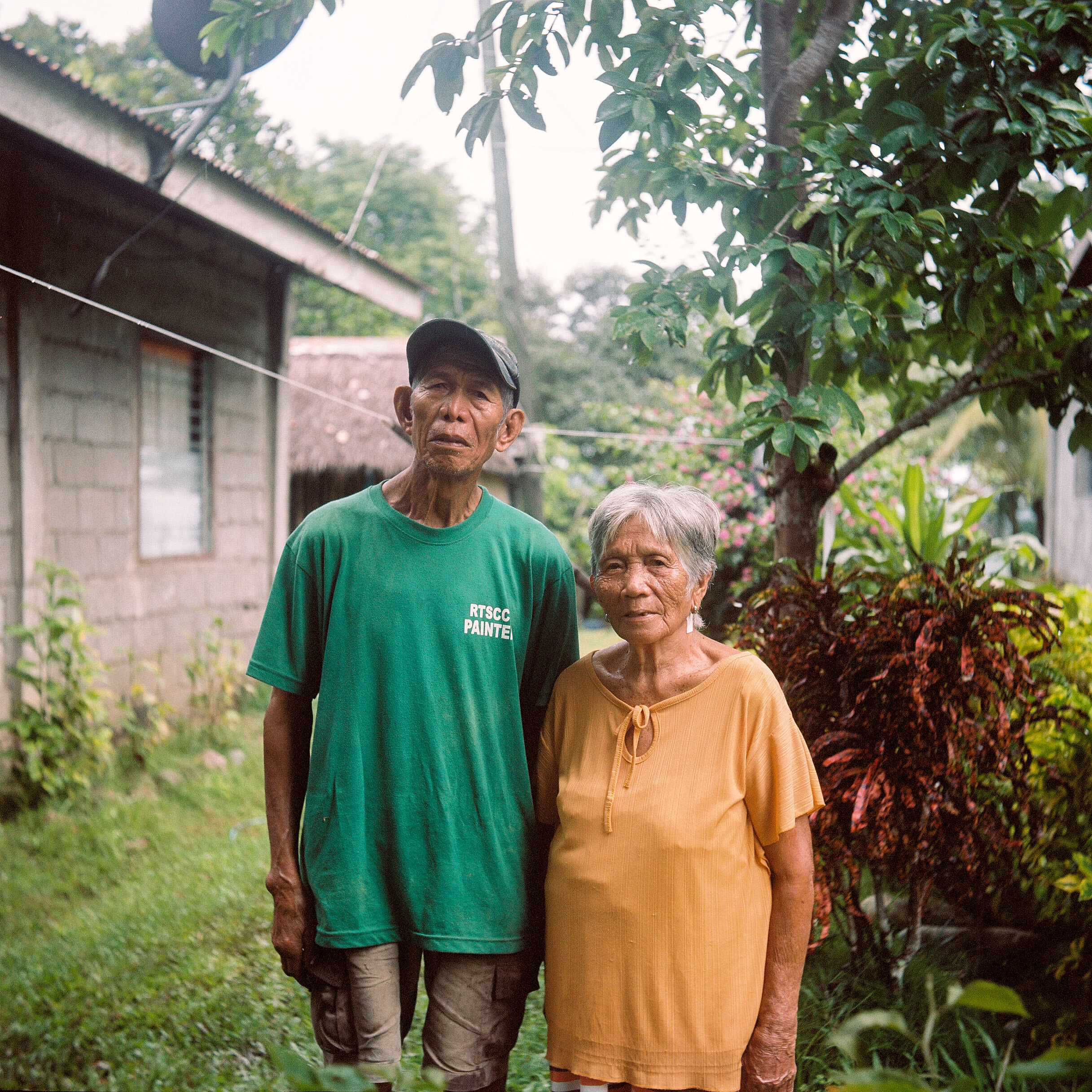  Jaime Sasota and Virginia Sebuan, Auntie Nora’s uncle and auntie. Jaime is known for growing the most delicious avocados in the village. Auntie Nora tells me many people ask to buy them off him, but he has always refused and gives them away to famil