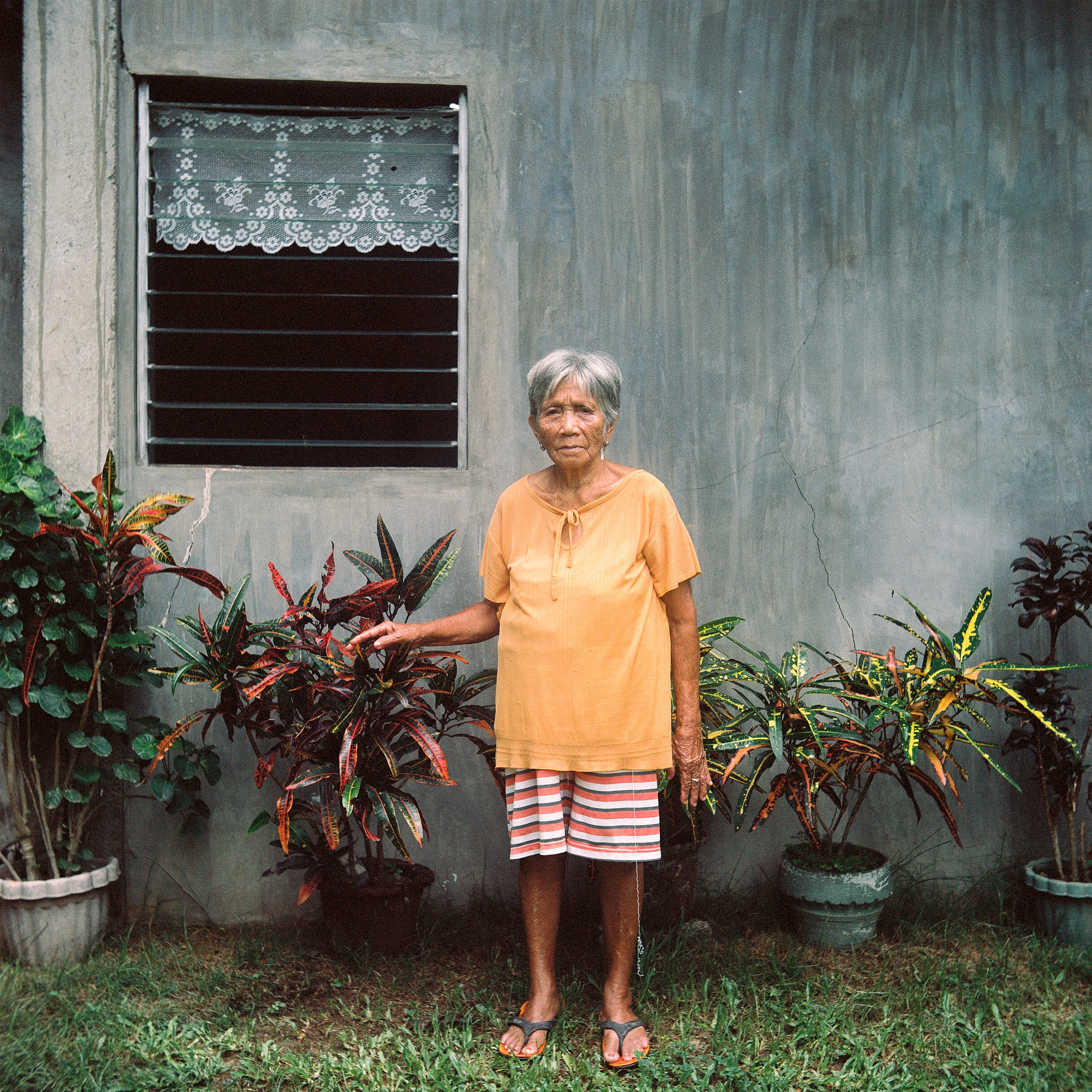  A portrait of Virginia Sebuan, Auntie Nora’s aunt.  She has since passed away, and I regret not being able to send these photos back to her. I sent them instead to her daughter, Gracemae, who was not able to return to the Philippines from Hong Kong 